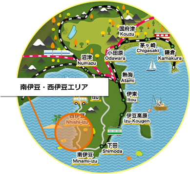 南伊豆・西伊豆エリア